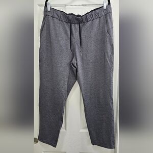 Lululemon Womens Heather Grey Joggers, Size 12